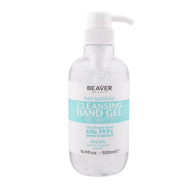 Beaver Anti Bacterial Cleansing Hand Gel Sanitiser 500ml