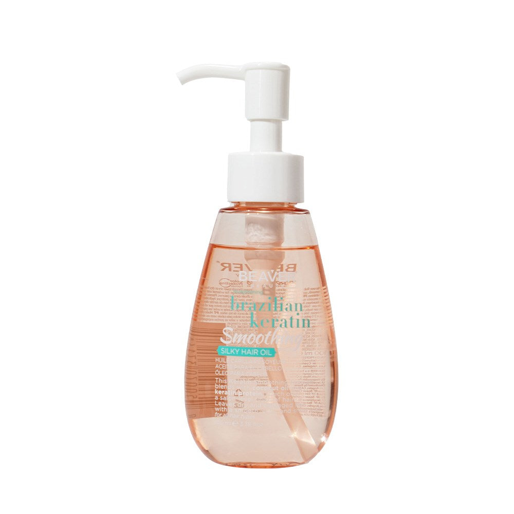 Beaver Brazilian Keratin Smoothing Silky Hair Oil 100ml
