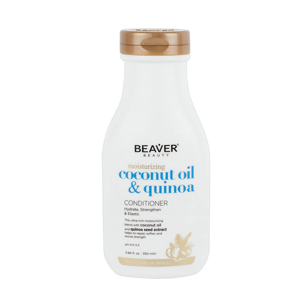 Beaver Moisturising Coconut Oil And Quinoa Conditioner 350ml