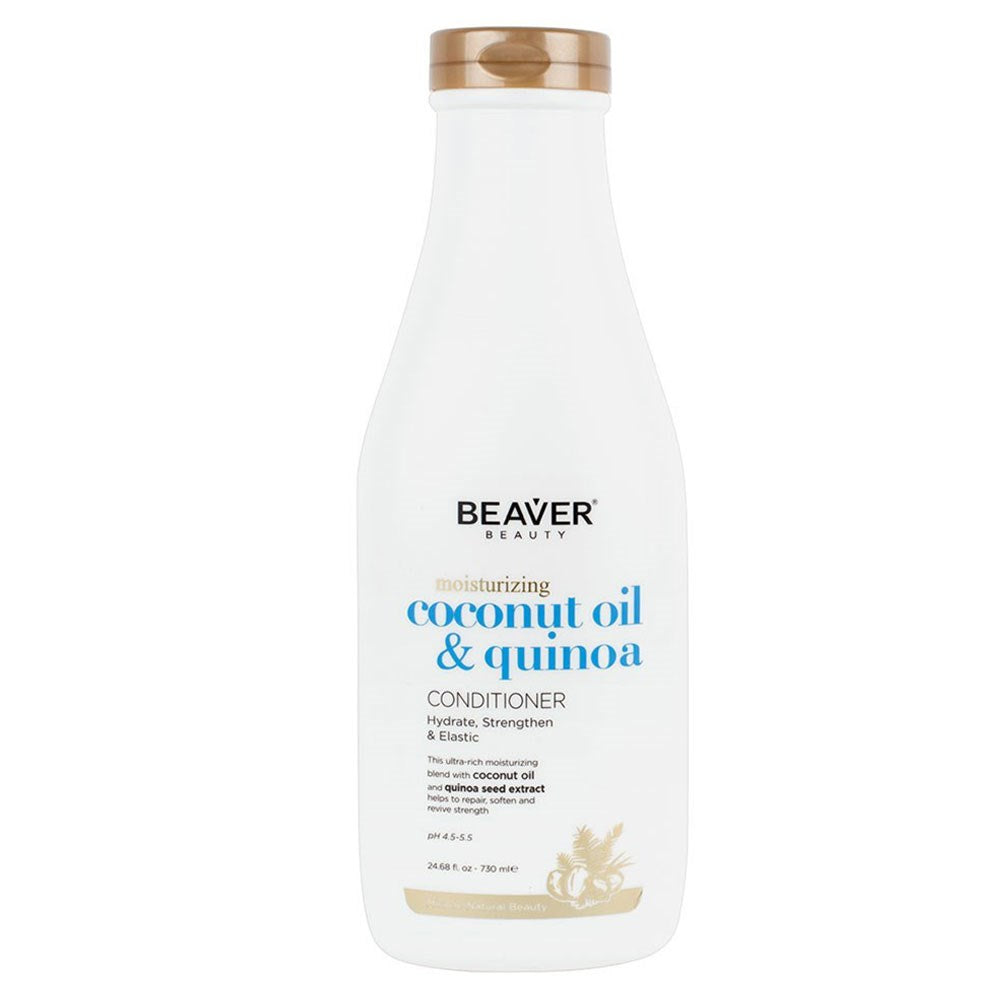 Beaver Moisturising Coconut Oil And Quinoa Conditioner 750ml