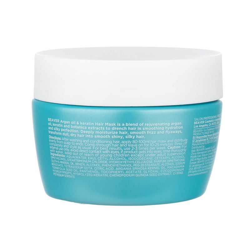 Beaver Repairing Argan Oil and Keratin Hair Mask 250ml