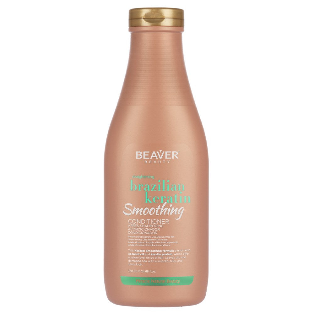 Beaver Straightening Brazilian Keratin Smoothing Conditioner 730ml