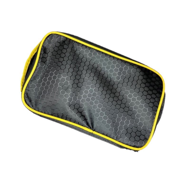Black And Yellow Trim/Clipper Travel Storage Bag / Storage Case