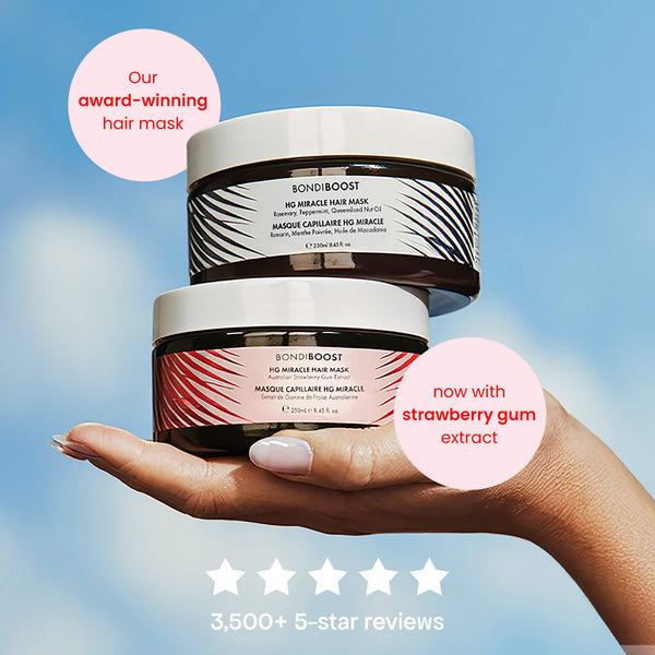 Bondi Boost Miracle Hair Mask with Australian Strawberry Gum Extract 250ml