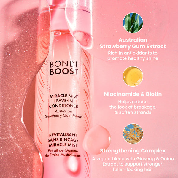 Bondi Boost Miracle Mist Leave-in Conditioner with Australian Strawberry Gum Extract 150ml