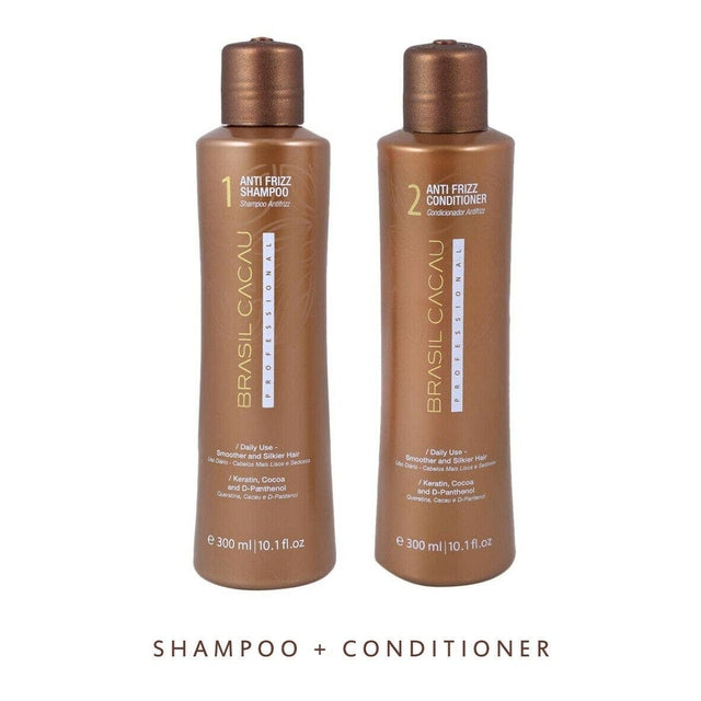 Brasil Cacau ANTI FRIZZ 300ml Shampoo &/or Conditioner For Damaged Hair
