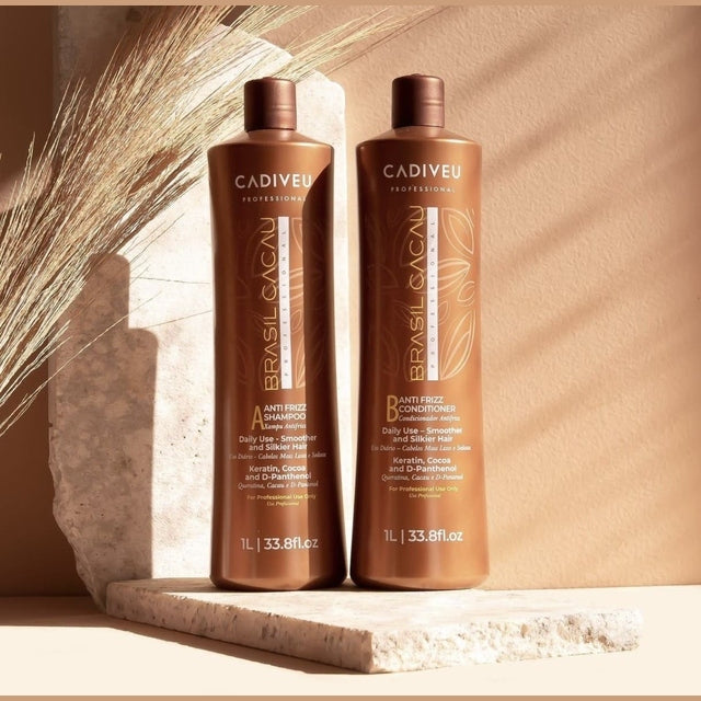 Brasil Cacau Anti Frizz - Conditioner & Shampoo DUO 1 Litre