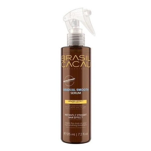 Brasil Cacau Gradual Smooth Hair Serum 215ml – Anti-Frizz & Straightening Treatment