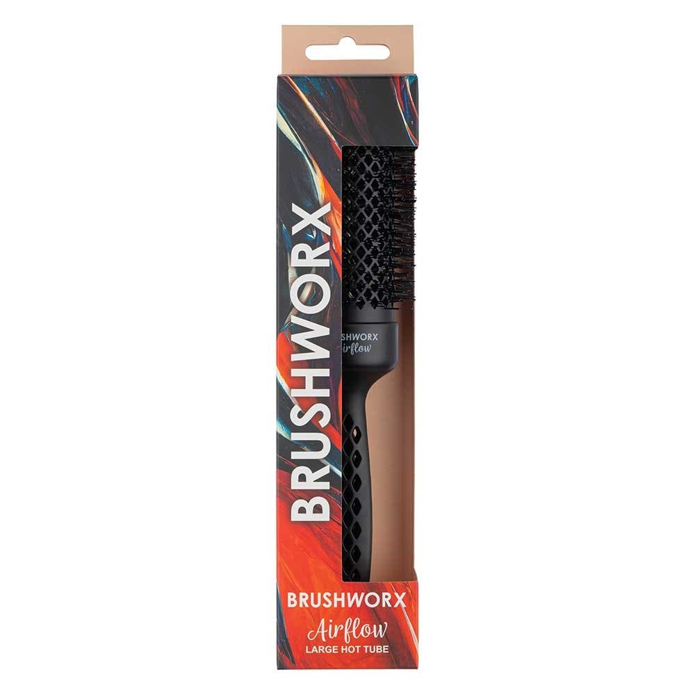 Brushworx Airflow Round Hot Tube Brush Large 101701