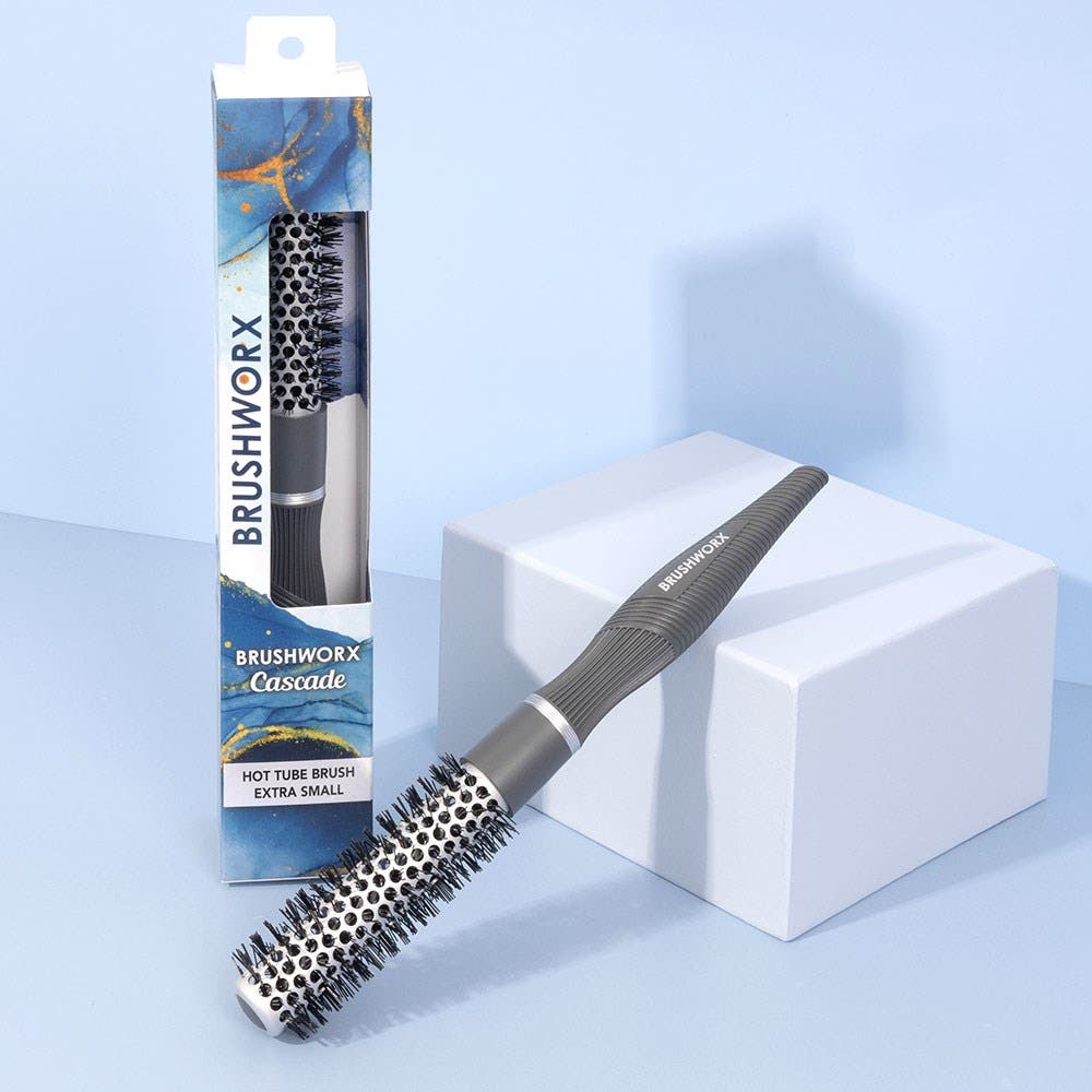 Brushworx Cascade Round Hot Tube Brush Extra Small 101534