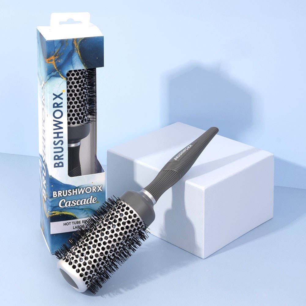Brushworx Cascade Round Hot Tube Brush Large 101531