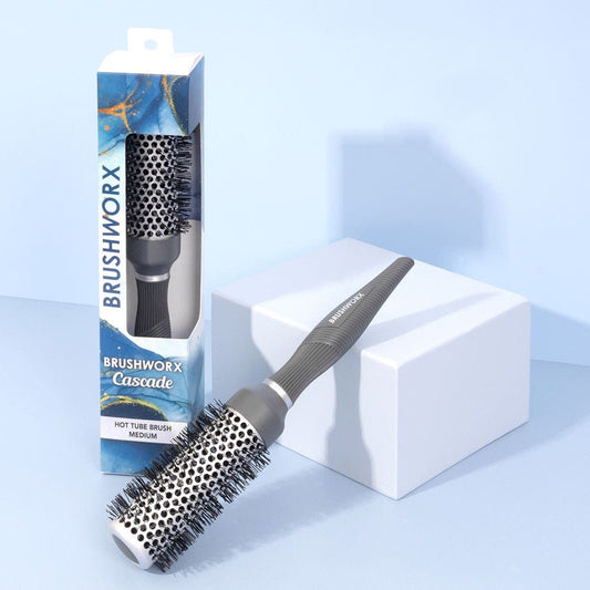 Brushworx Cascade Round Hot Tube Brush Medium 101532