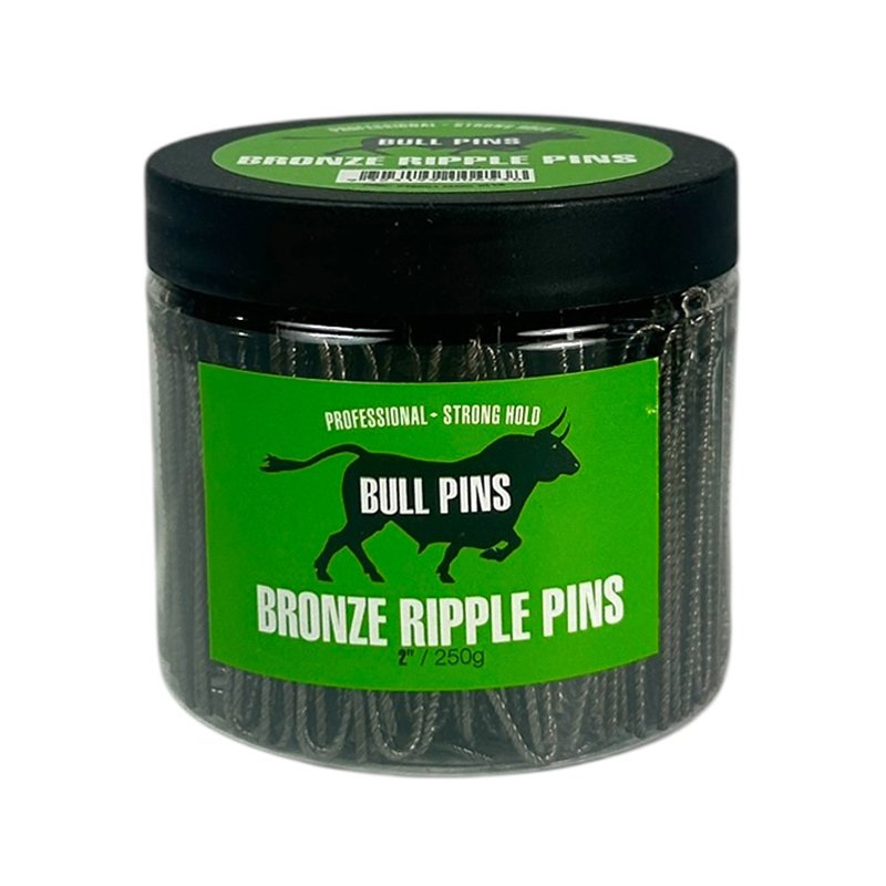 Bull Pins Ripple Pins 2" Bronze 250g Tub - 349R04