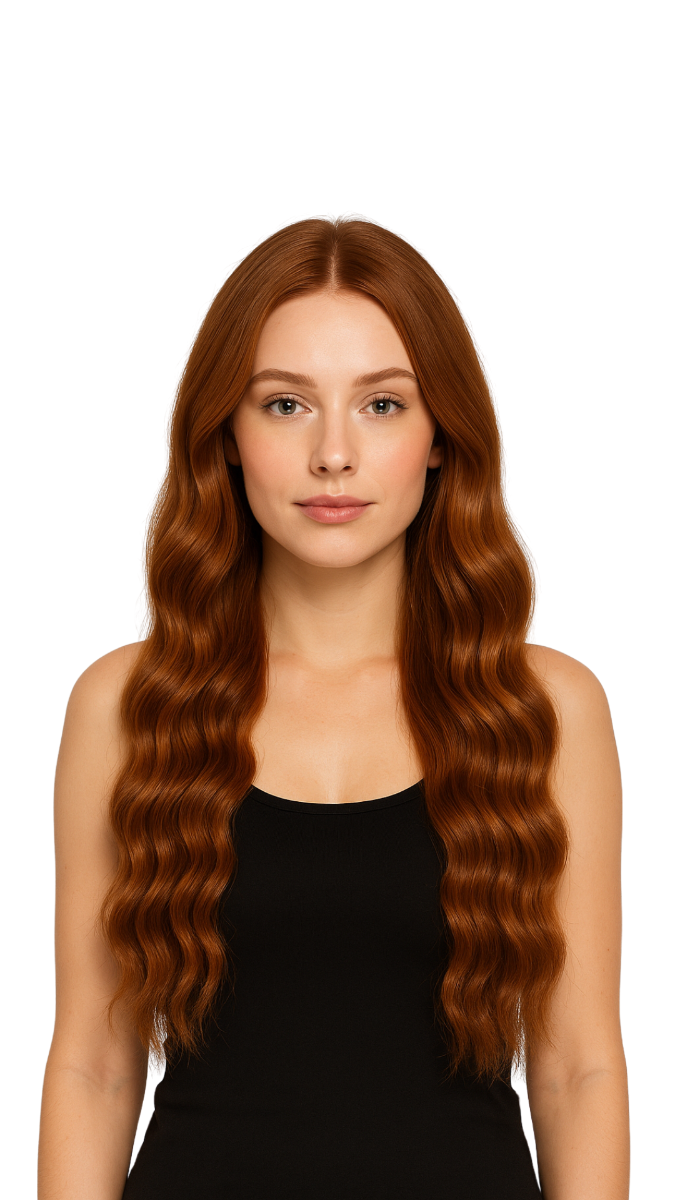 Clip In Hair Extensions 20”/50Cm Full Head 7 Piece 100% Human Remy Hair 150G
