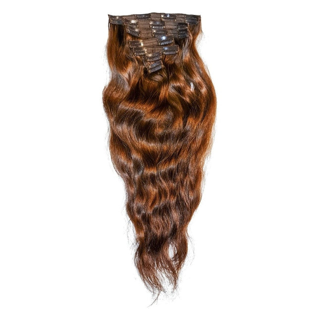 Clip In Hair Extensions 20”/50Cm Full Head 7 Piece 100% Human Remy Hair 150G