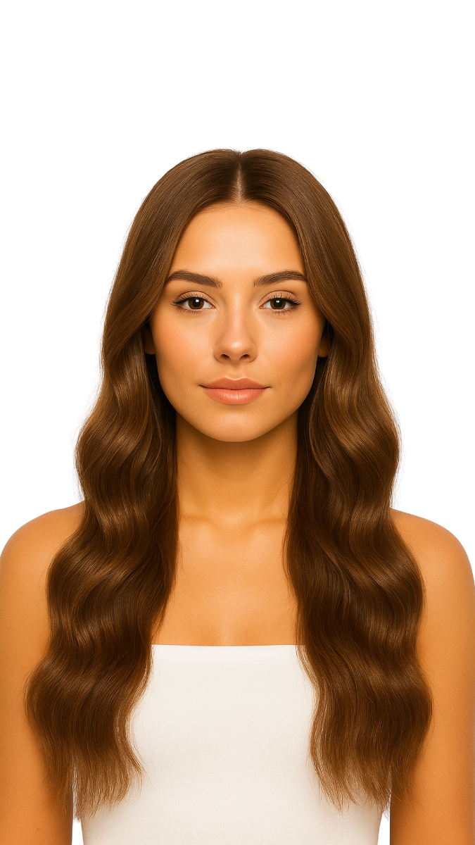 Clip In Hair Extensions 20”/50Cm Full Head 7 Piece 100% Human Remy Hair 150G