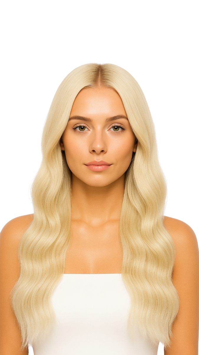Clip In Hair Extensions 20”/50Cm Full Head 7 Piece 100% Human Remy Hair 150G