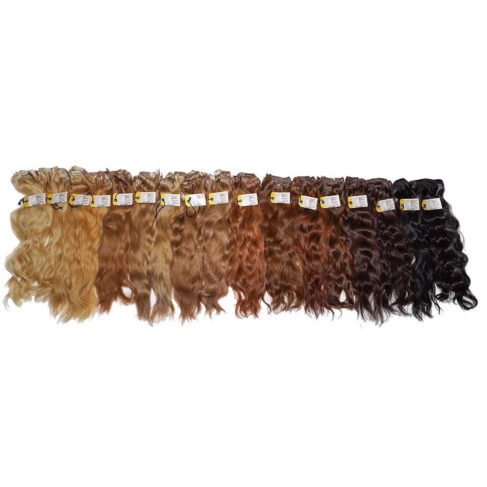 Clip In Hair Extensions 20”/50Cm Full Head 7 Piece 100% Human Remy Hair 150G