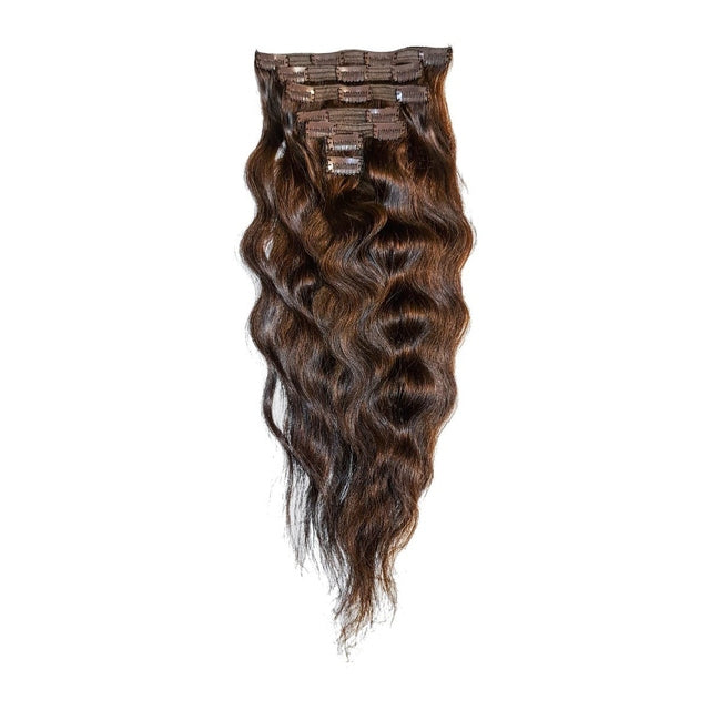 Clip In Hair Extensions 20”/50Cm Full Head 7 Piece 100% Human Remy Hair 150G