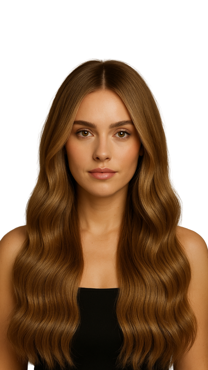 Clip In Hair Extensions 20”/50Cm Full Head 7 Piece 100% Human Remy Hair 150G