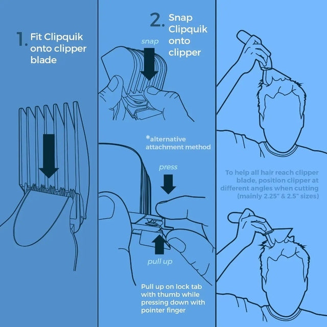 Clipquik XL Clipper Guard 2 inch/51mm #16 Fits Most Wahl Full Size Hair Clippers