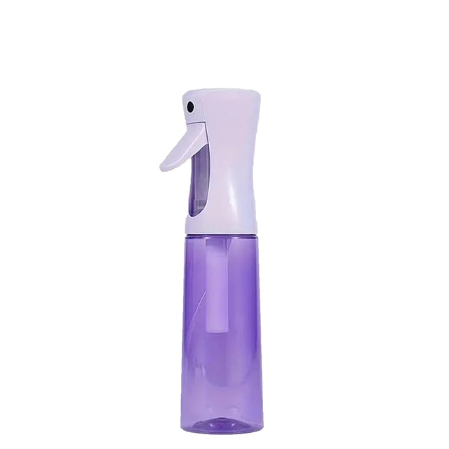 Continuous Micro Mist Waterspray, Spray Water Bottle - Purple Transparent