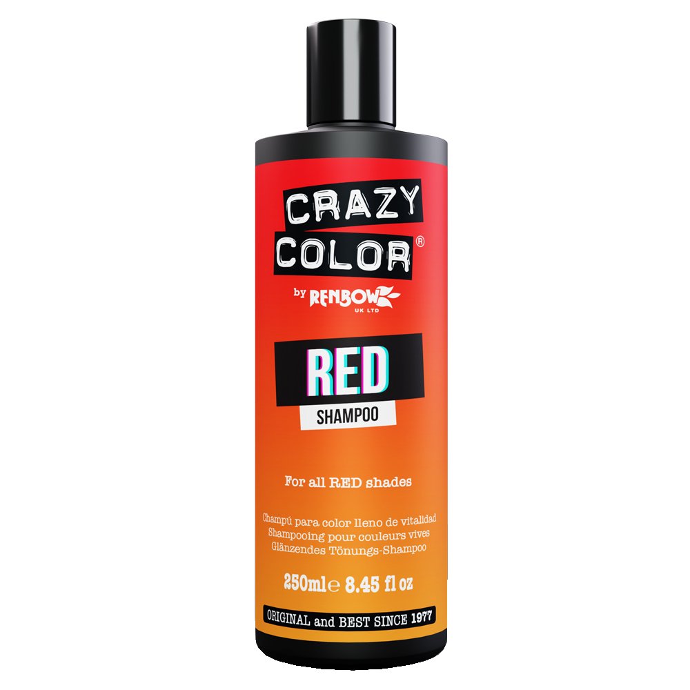 Crazy Color Refresh and Revive Vibrant Colour Shampoo 250ml - Red