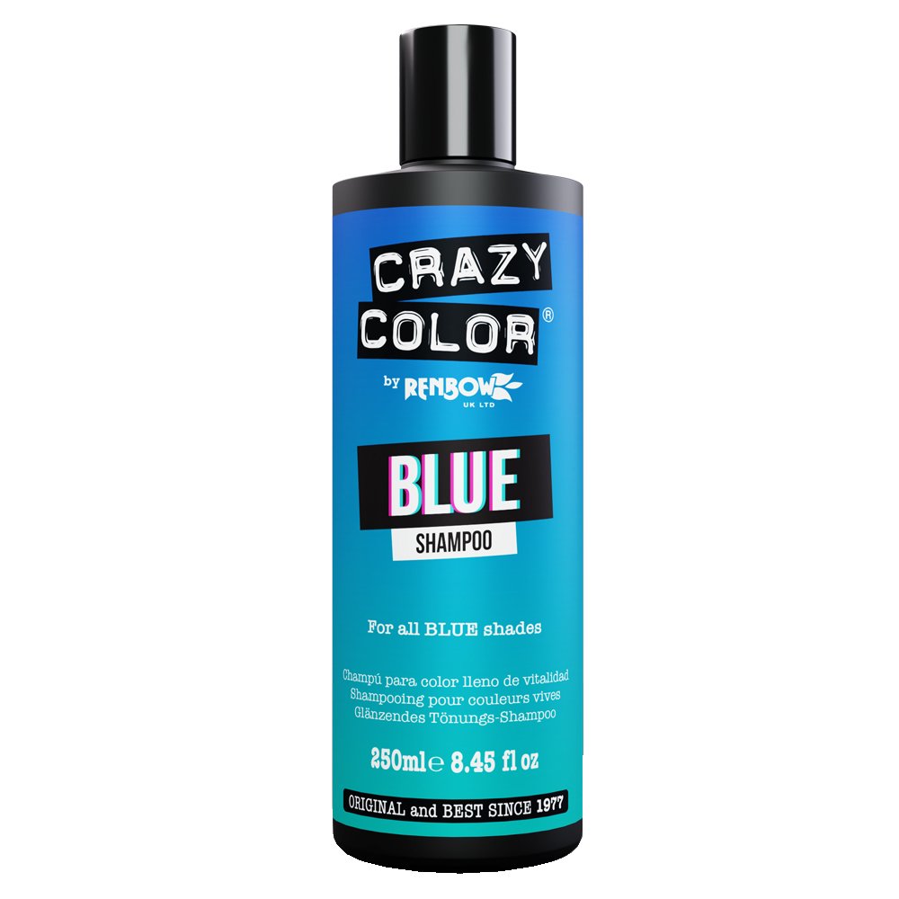 Crazy Color Refresh and Revive Vibrant Colour Shampoo 250ml - Blue