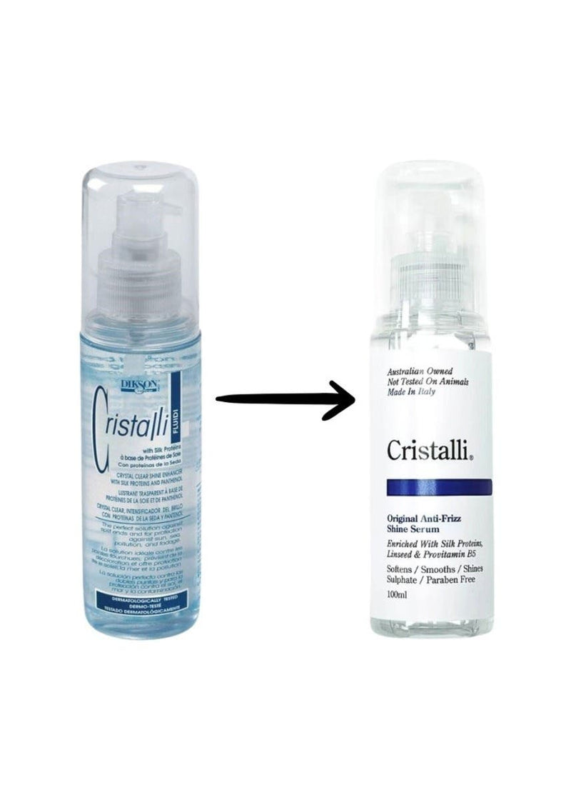 Cristalli Original Anti-Frizz Shine Serum 100ml