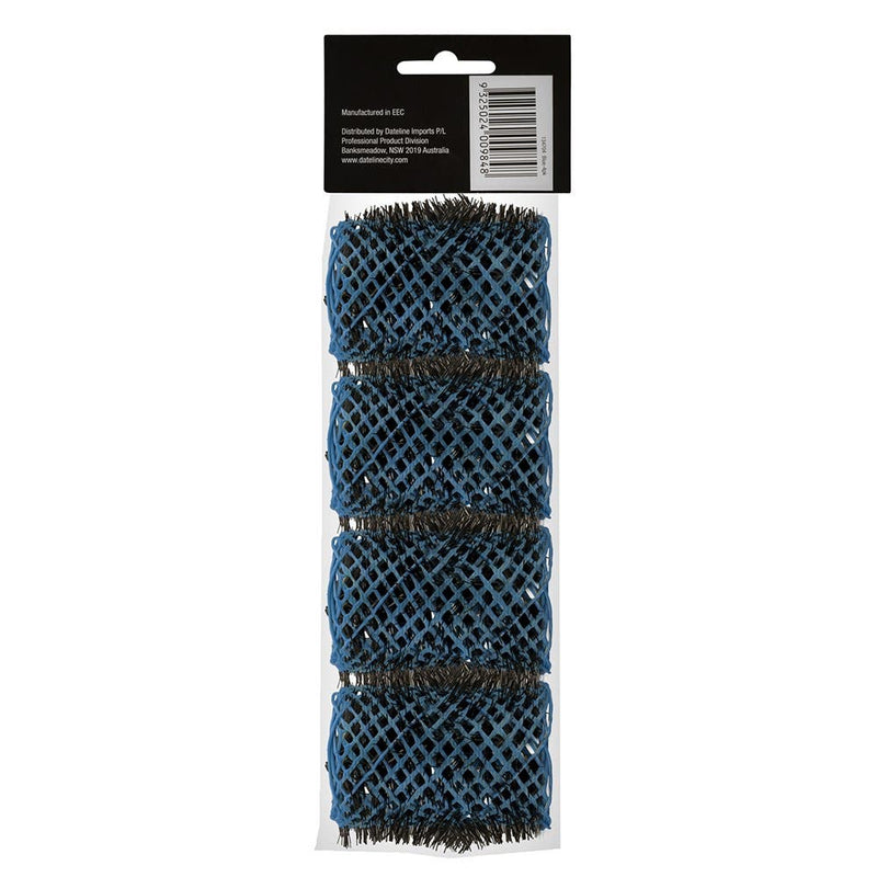 Dateline Professional 42mm Swiss Hair Rollers - Blue 134704
