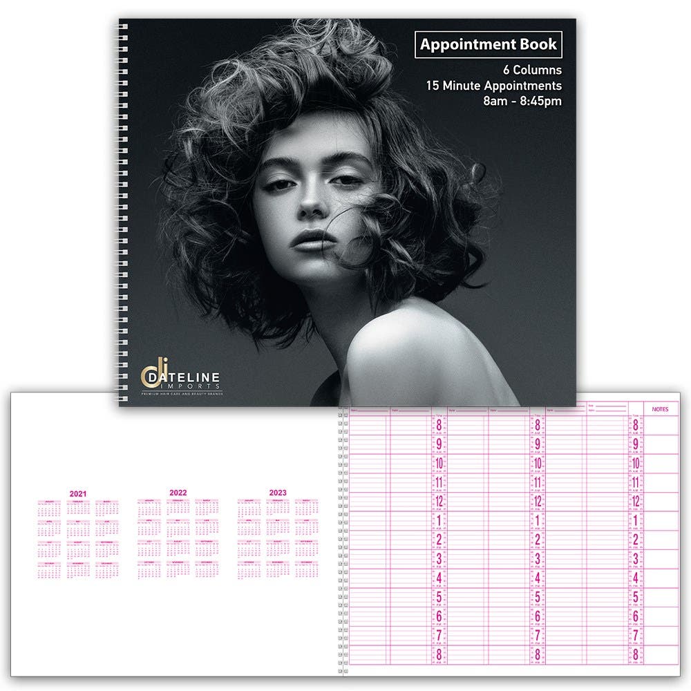 Dateline Professional 6 Column Appointment Book 144108