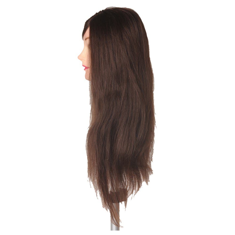 Dateline Professional Mannequin Extra Long Mixed Hair Brown - Georgie 26"