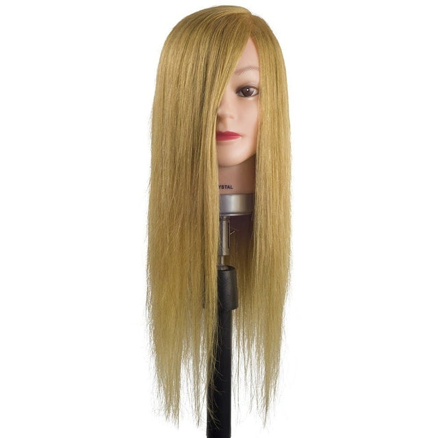 Dateline Professional Mannequin Head Krystal Blonde 20'' 100% Human Hair