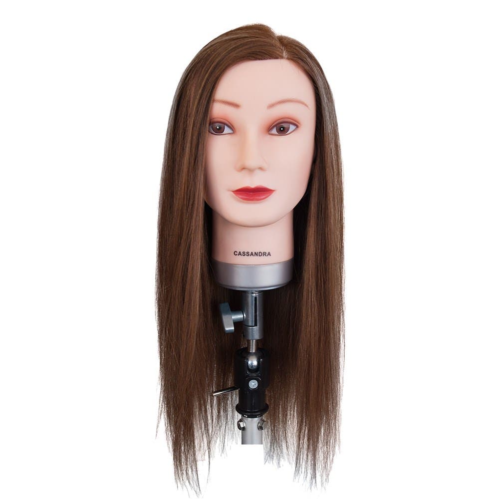 Dateline Professional Mannequin Long Indian Hair Light Brown - Cassandra 20"