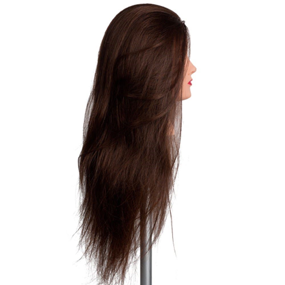 Dateline Professional Mannequin Long Protein Hair Brown - Sarah 20"