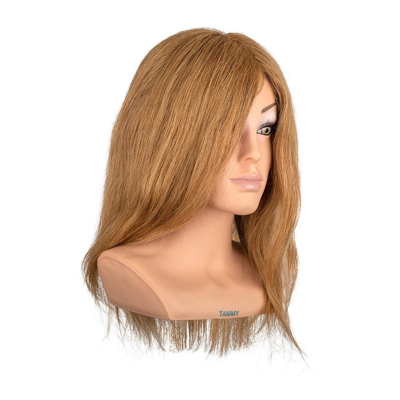 Dateline Professional Mannequin with Shoulders Medium Indian Hair Blonde - Tammy 16"