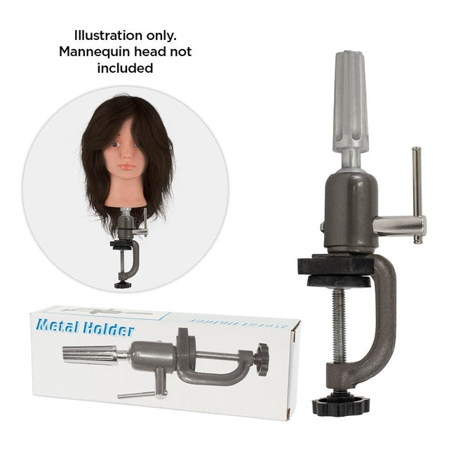 Dateline Short Metal Mannequin Clamp for Mannequin Head - Apprentice Hairdressers