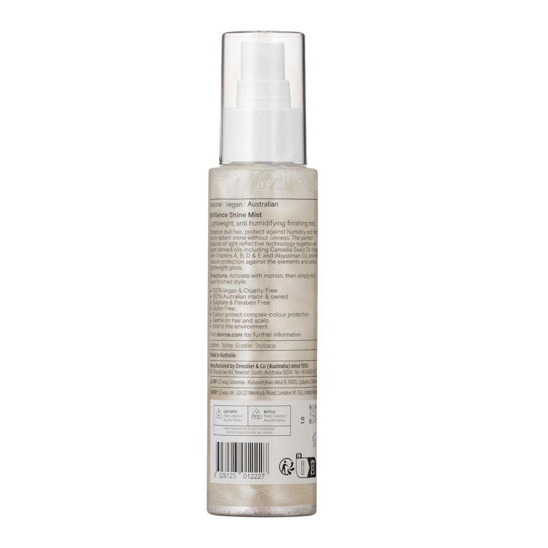 Davroe Brilliance Shine Mist 125ml