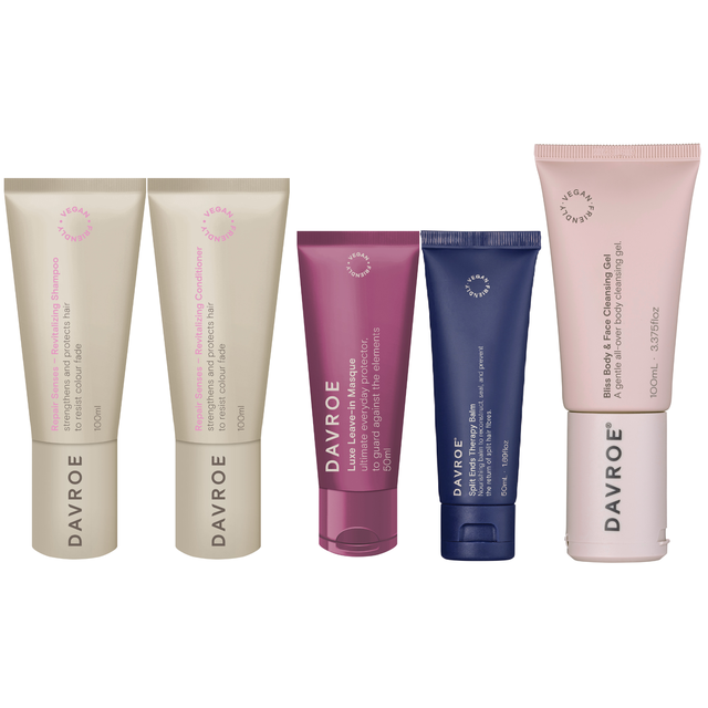 Davroe Repair Senses Travel Pack - Christmas Gift Pack