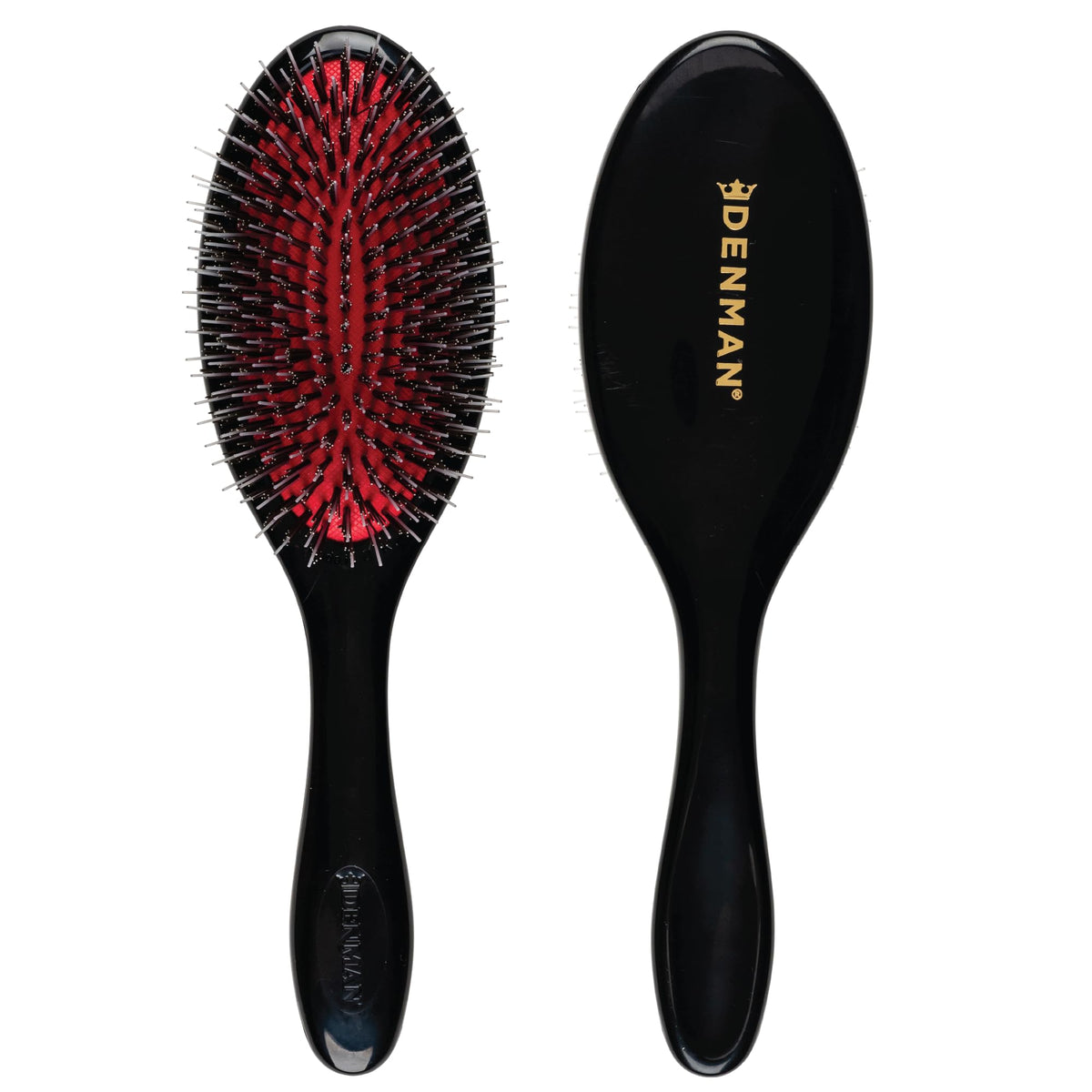 Denman The Style and Shine Brush D81M Medium Black