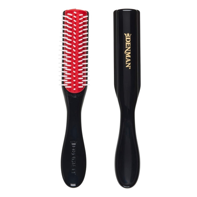 Denman D14 The Classic Mini Styler 5 Row - Black/Red