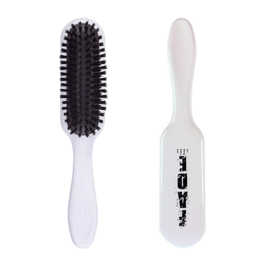 Denman Jack Dean Fade Brush - White/Black
