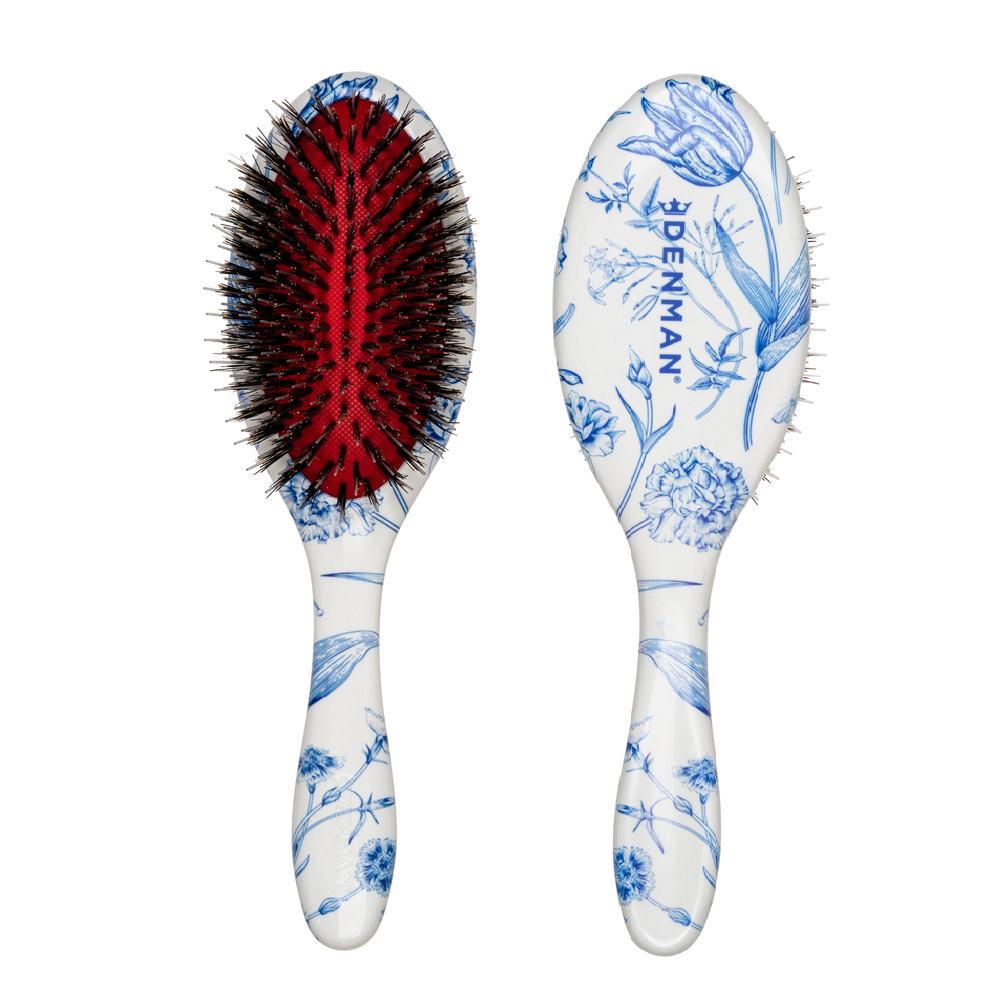 Denman D81M Style & Shine Brush - Blue Belle