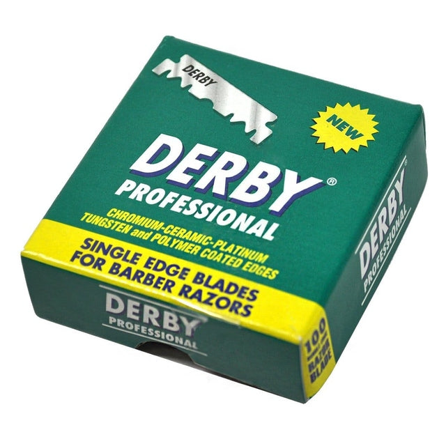 Derby Professional Single Edge Razor Blades 100pk