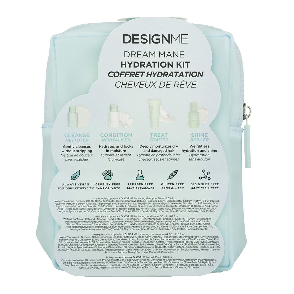 DesignME Dream Mane Hydration Kit - GlossME