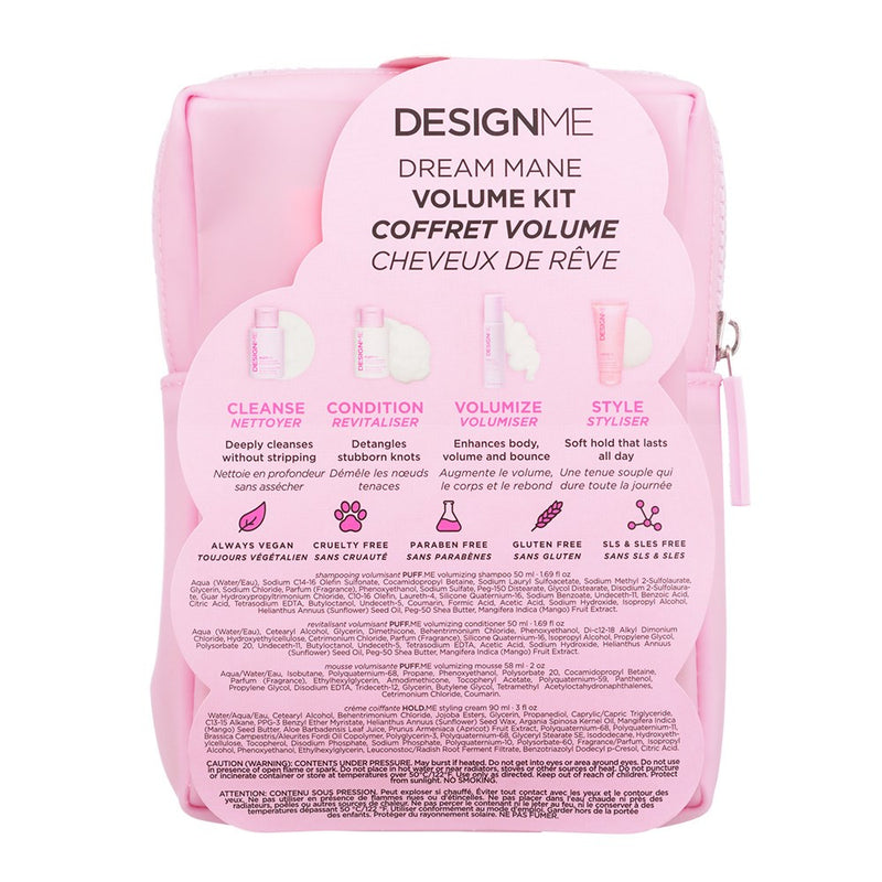 DesignME Dream Mane Volume Kit - PuffMe