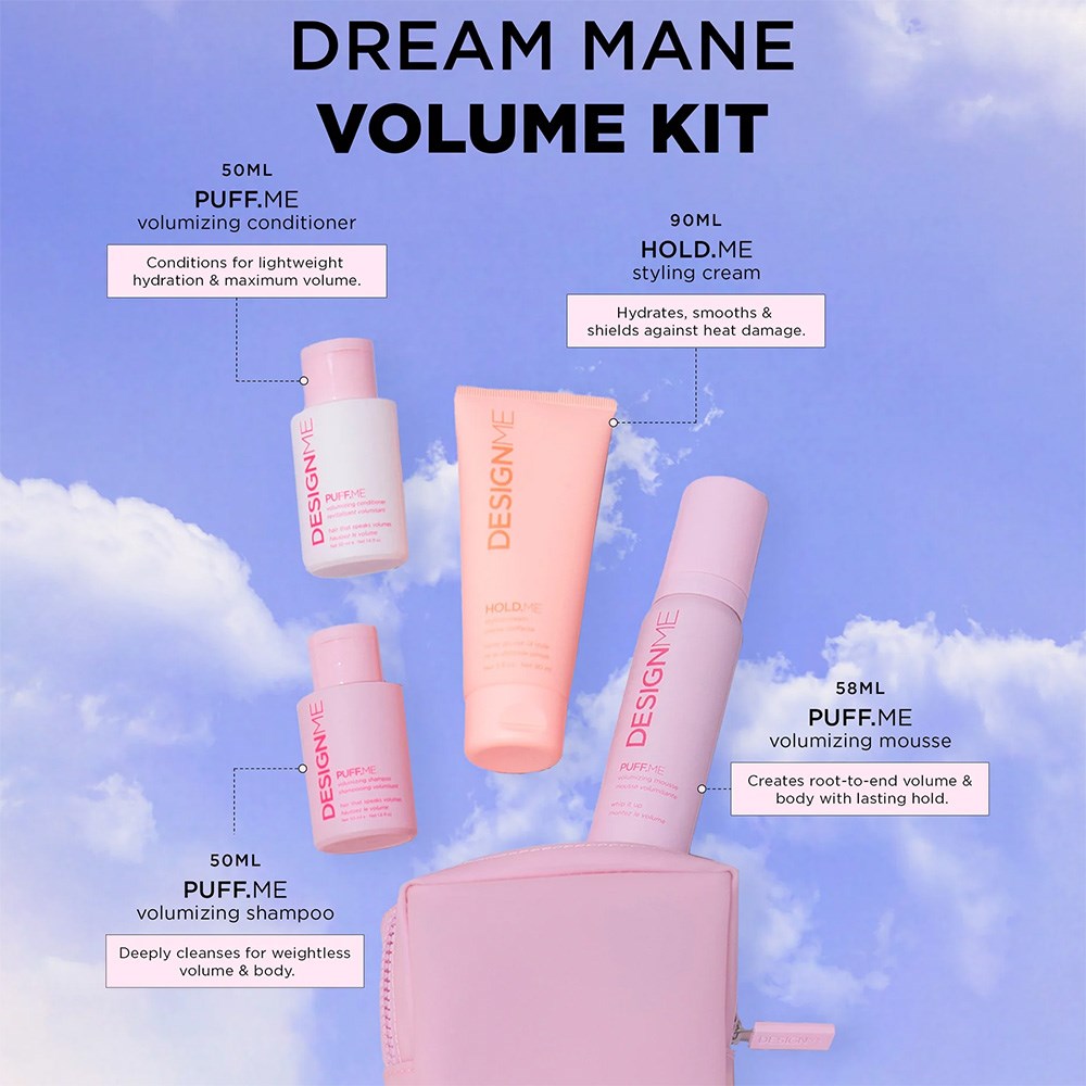 DesignME Dream Mane Volume Kit - PuffMe