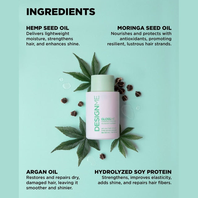 DesignME GlossME Hydrating Conditioner 300ml