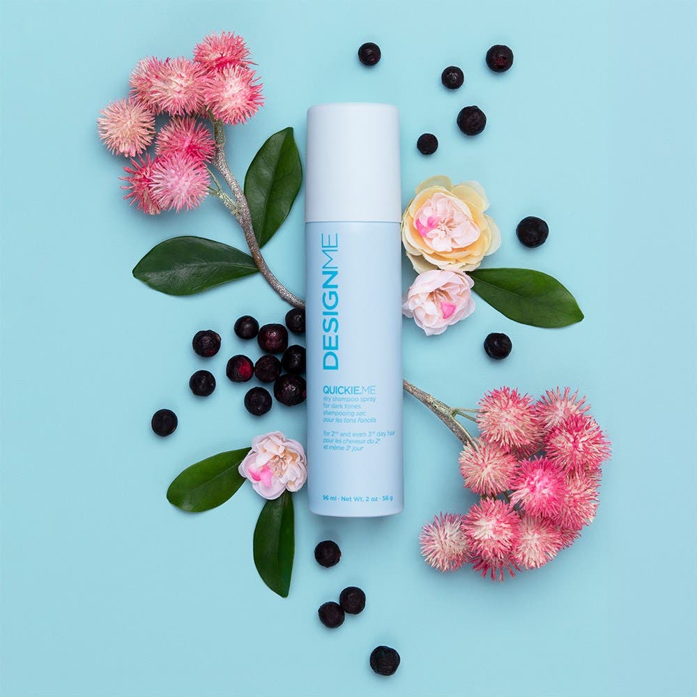 DesignME QuickieME Dry Shampoo Dark 96ml - Travel Size