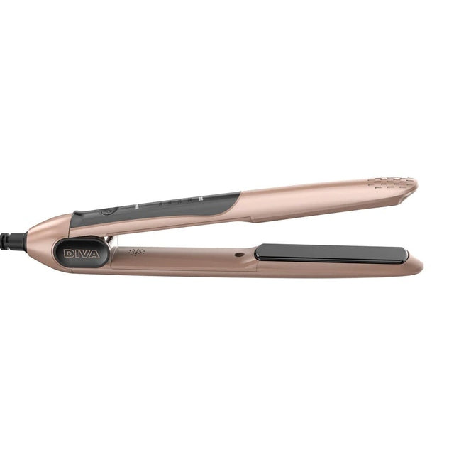 Diva GLAM Professional Ceramic Styler Straightener Rose Gold - Limited Edition